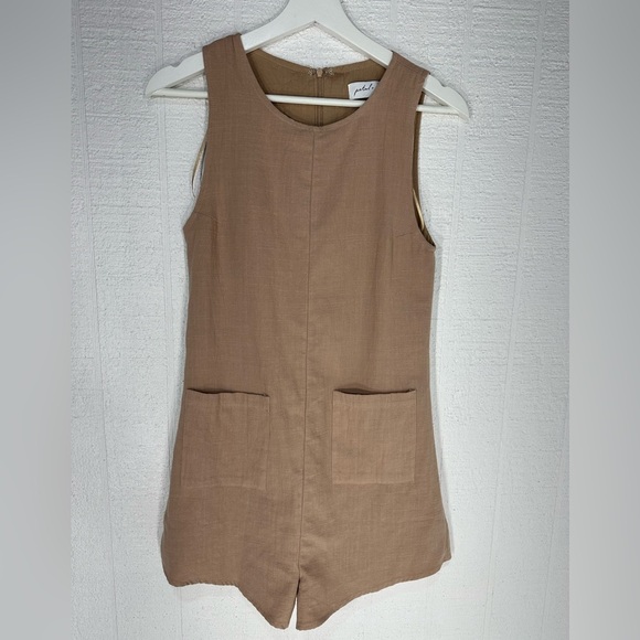 Petal & Pup Dory playsuit Romper tan size 2 - Picture 2 of 12
